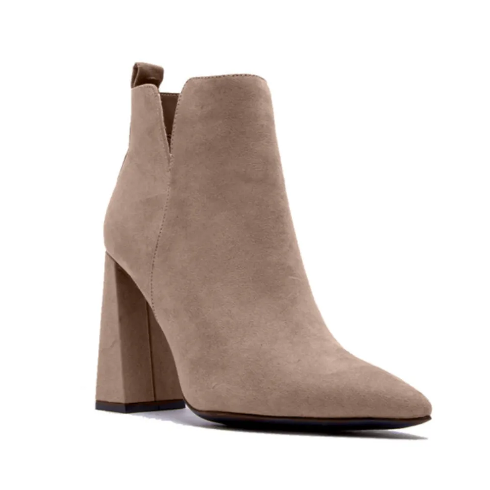 Classic Lustre Ankle Boots