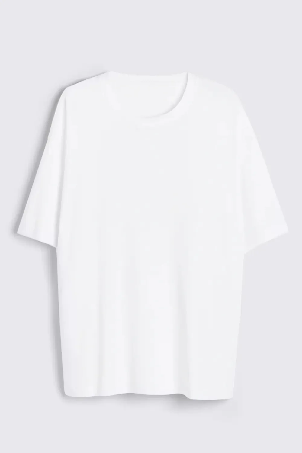 Men's Black Heavyweight Round-Neck T-Shirt