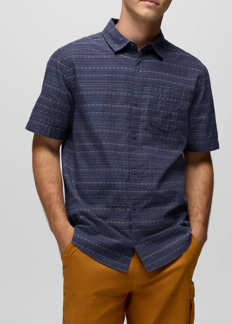 Chamois Texture Men's Woven Shirt