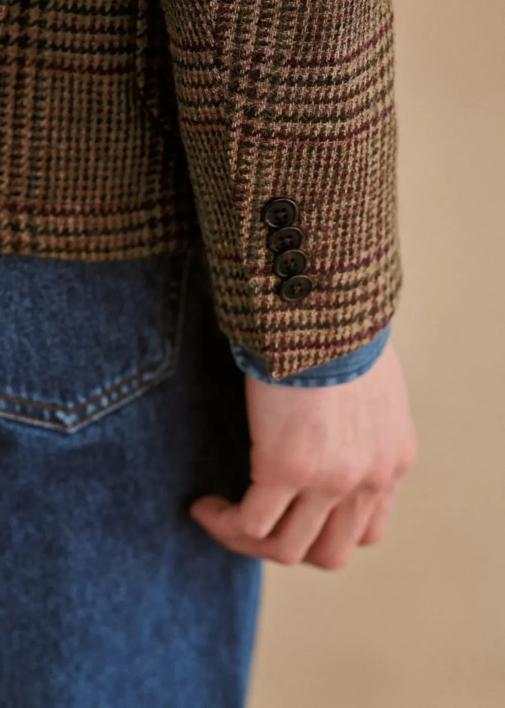 Classic Notched Collar Jacket