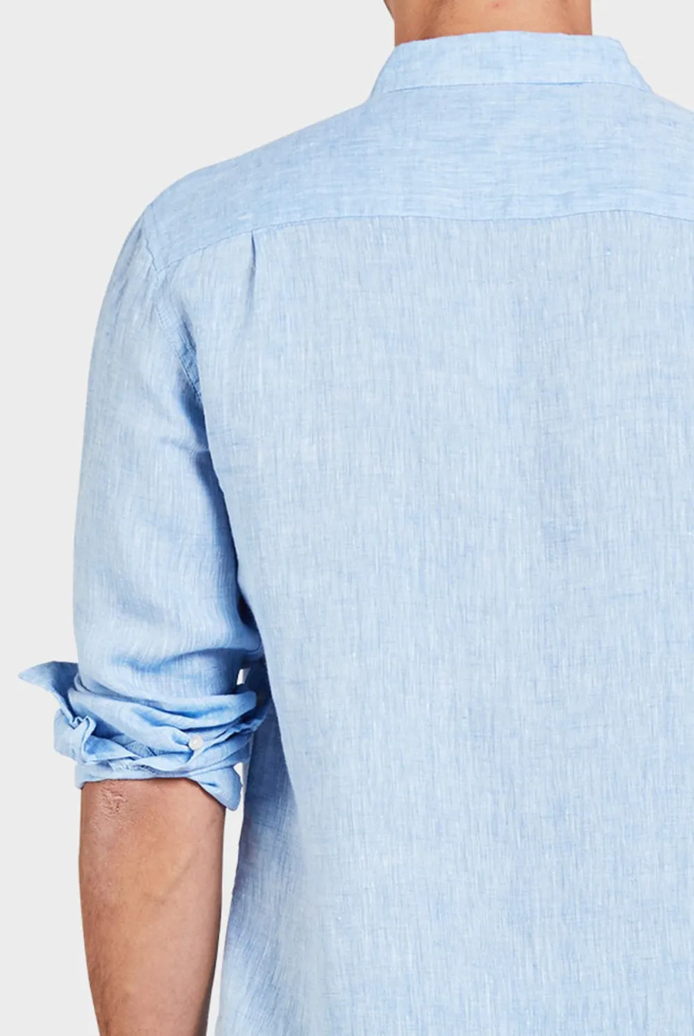 Hampton Linen Shirt- Chambray