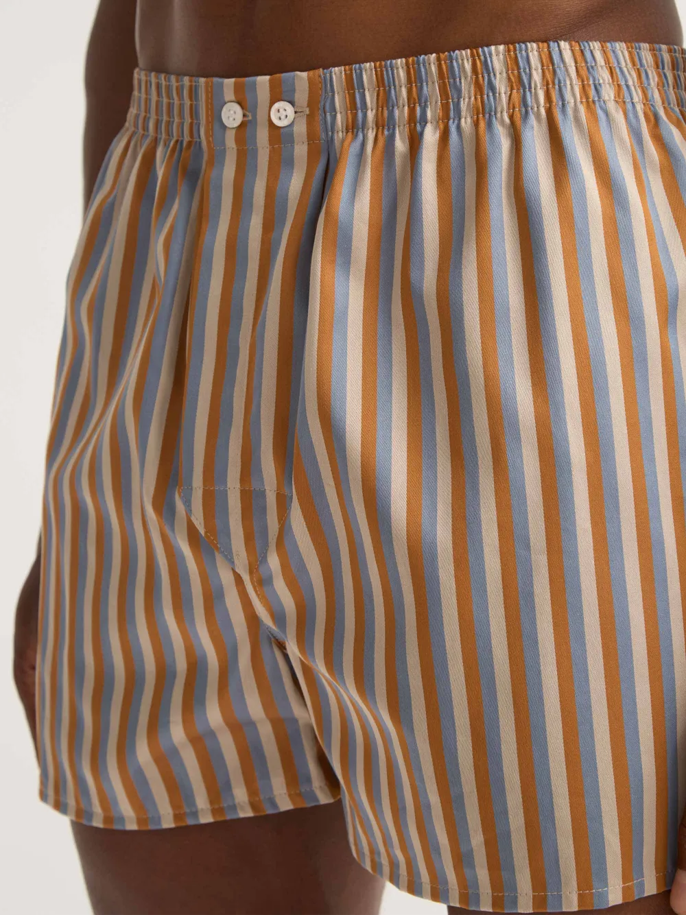 Classic Fit Cotton Multistripe Boxers