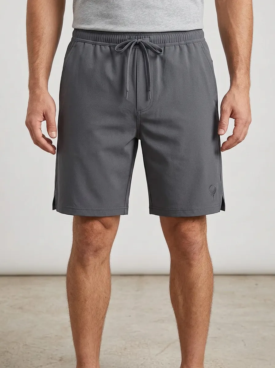 Clean Golf-Ball Golf Athletic Shorts