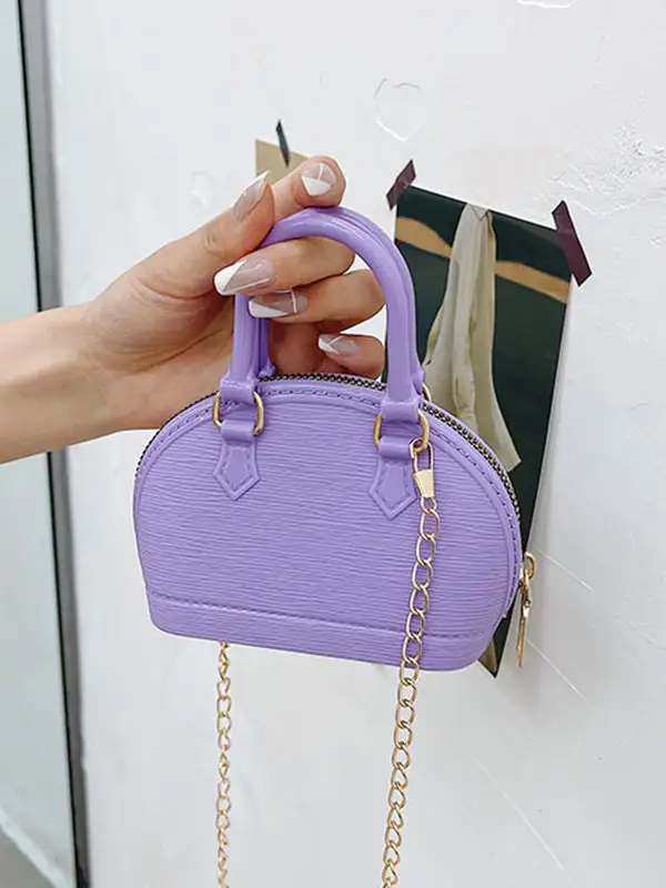 Compact Geometric Crossbody Bag