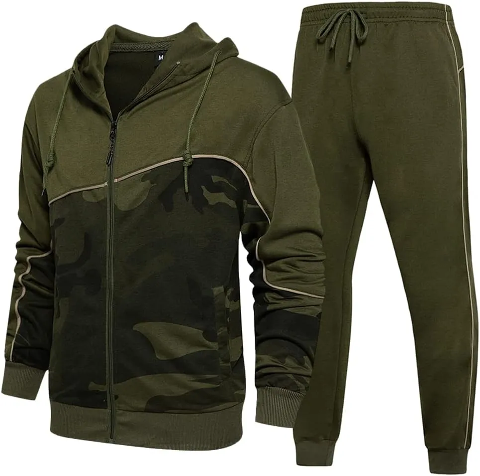 Casual Comfy Camo Suits for Men