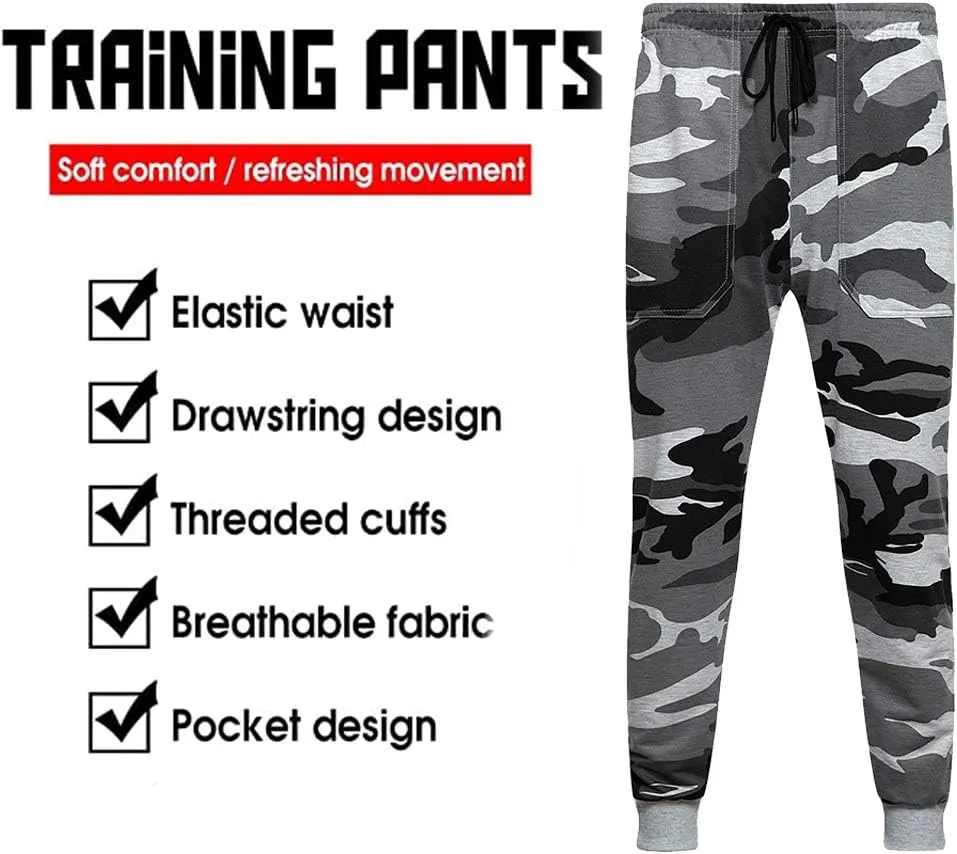 Casual Comfy Camo Suits for Men