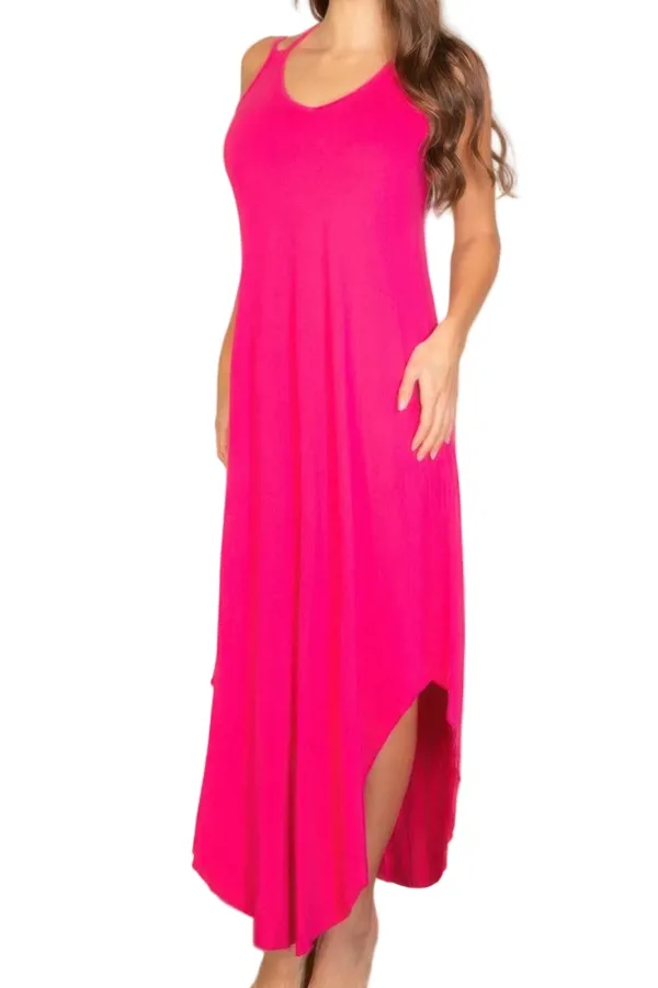 Double Strap Halter Cami Dress