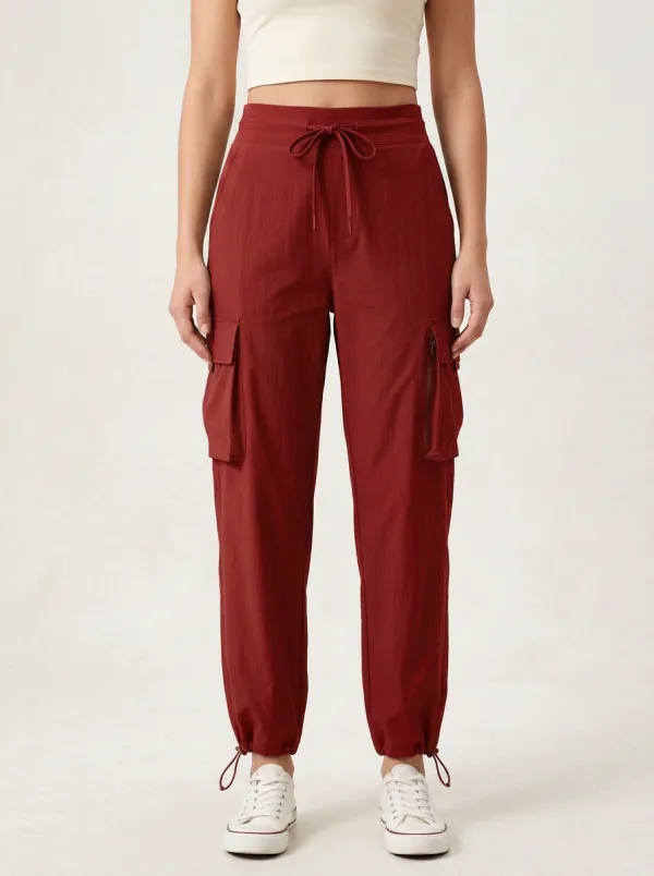 Women's Nature Inspired Multi-Pocket Cargo Cargo Work Pants