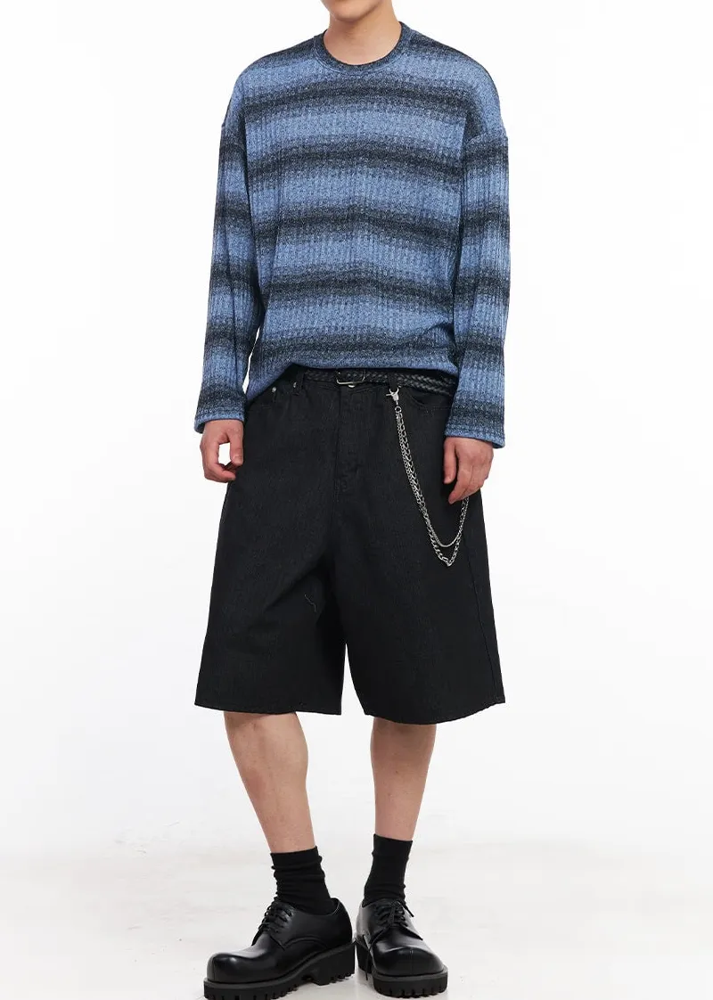 Men's No-Fade Denim Shorts