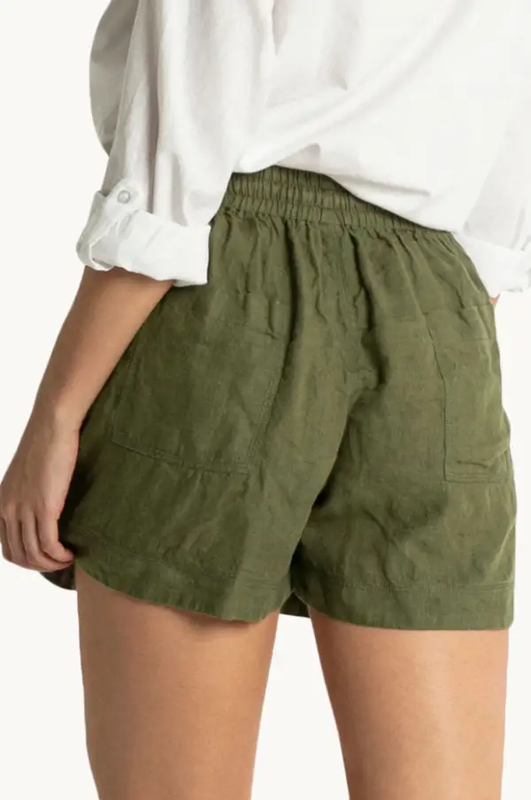 Linen Resort Pocket Shorts