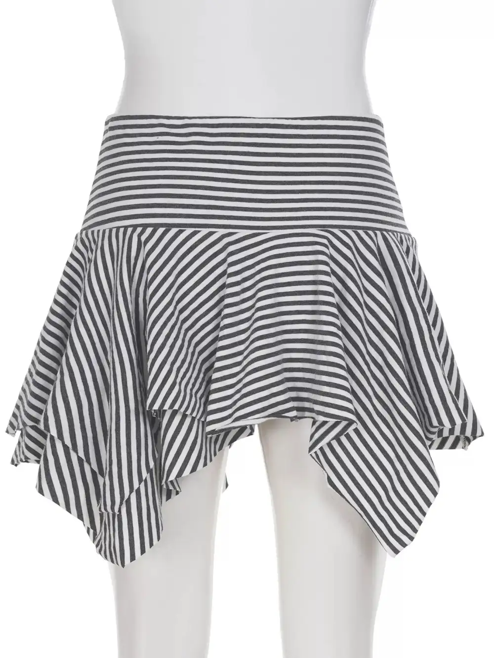 Easy Printed Striped Skirt