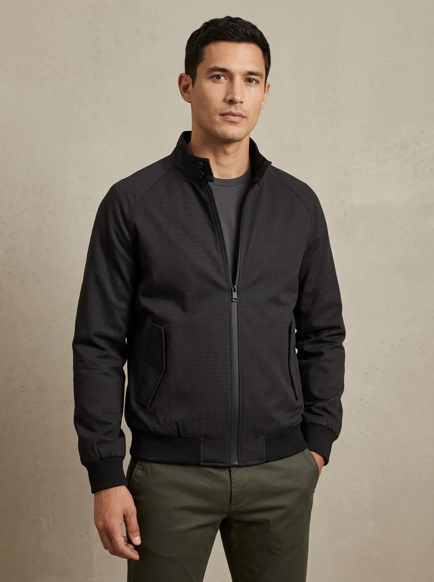 Casual Textured Jacket