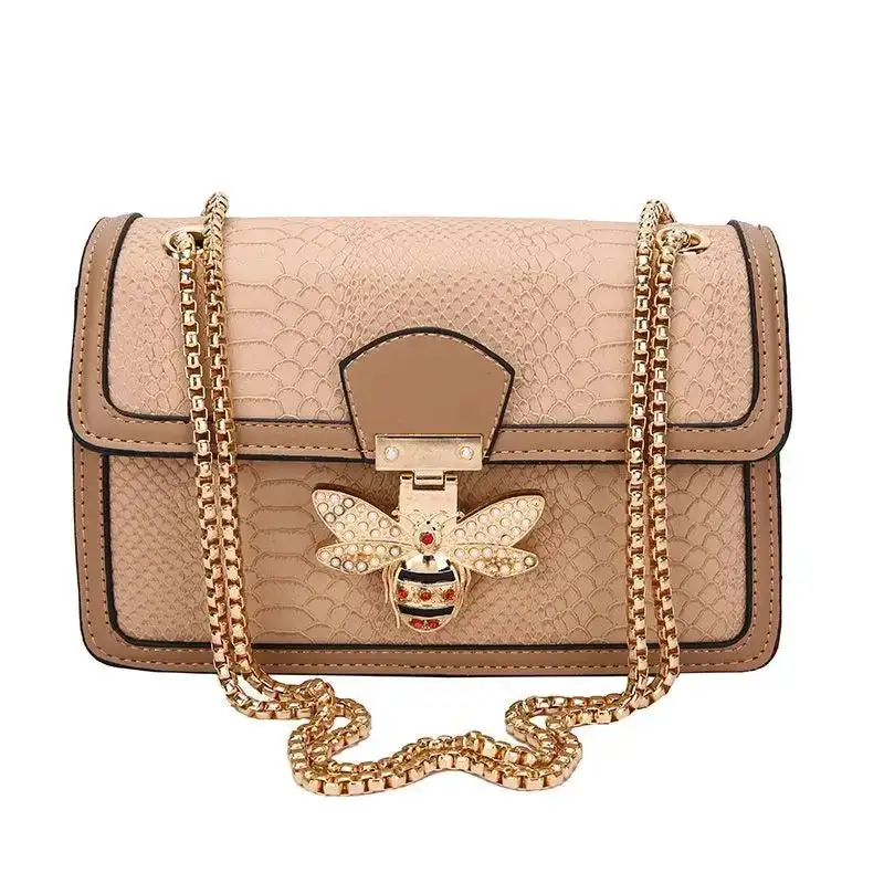 Structured Zip-Top Shoulder Bag