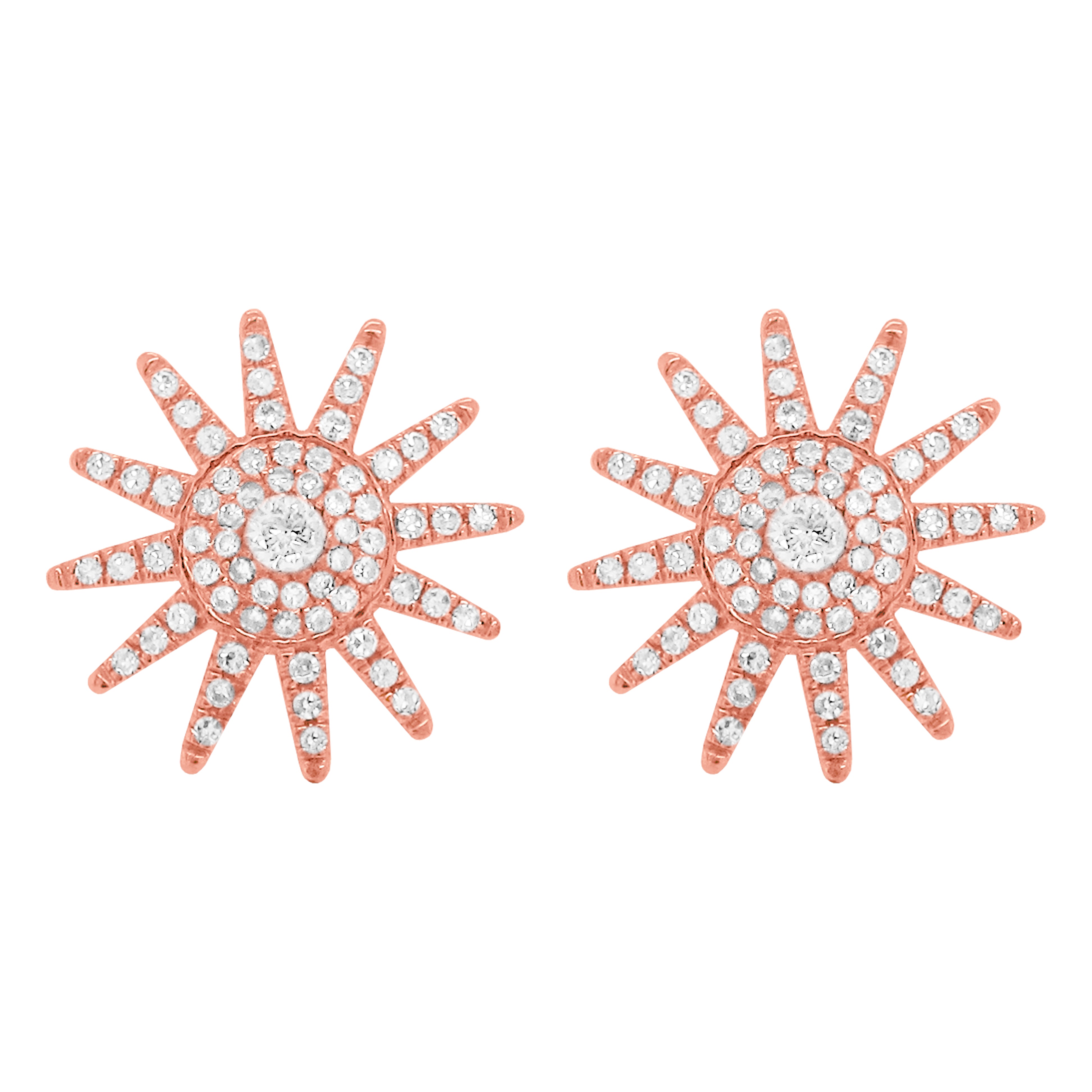 Statement Classic Gem Detail Stud Earrings