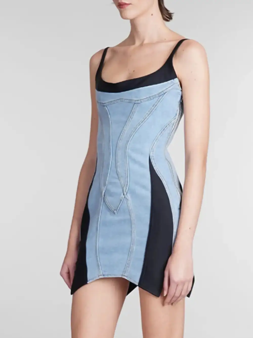 Comfort Fit Denim Dress