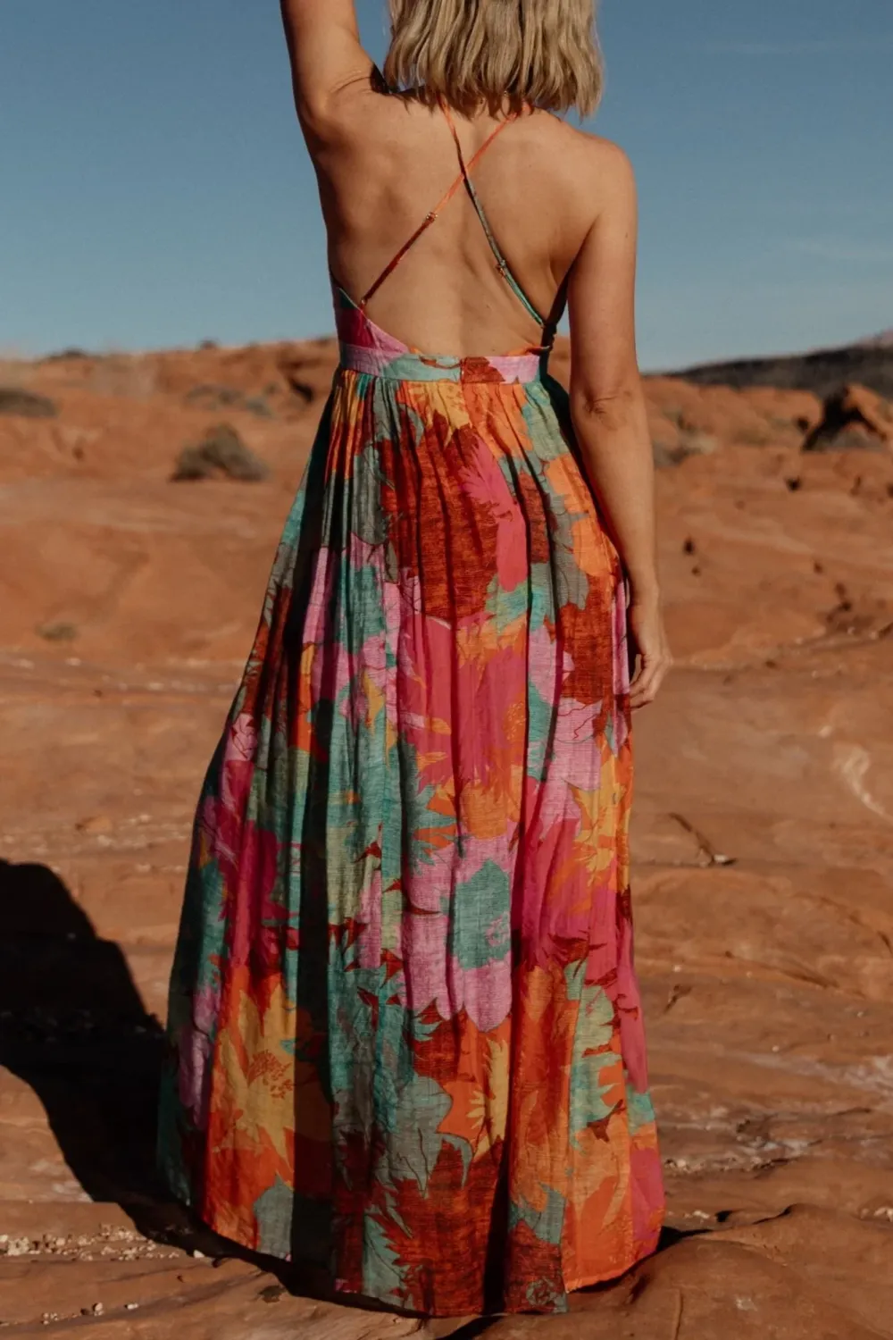 Personalized Artistic Sexy V-Neck Dress