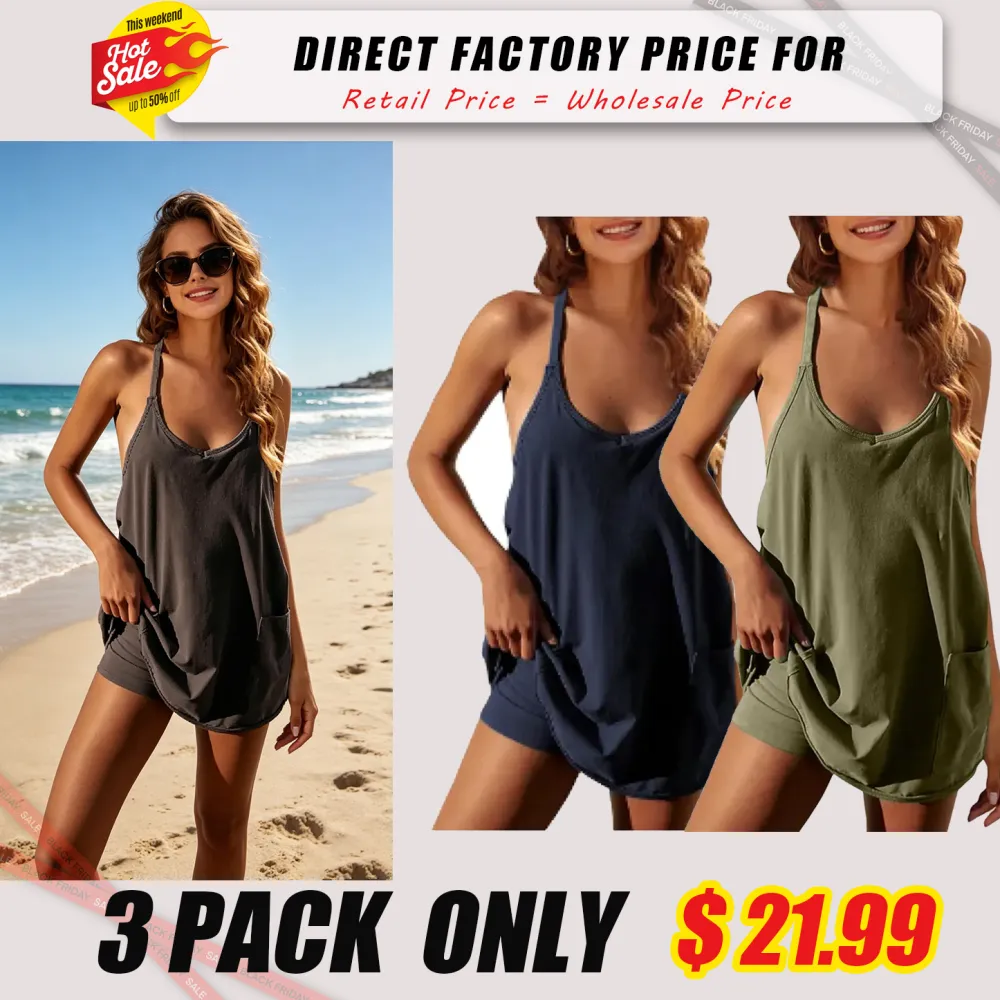 Women's Summer Sleeveless Mini Dress