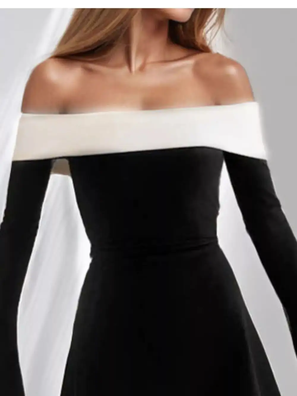 Flared Mini Dress