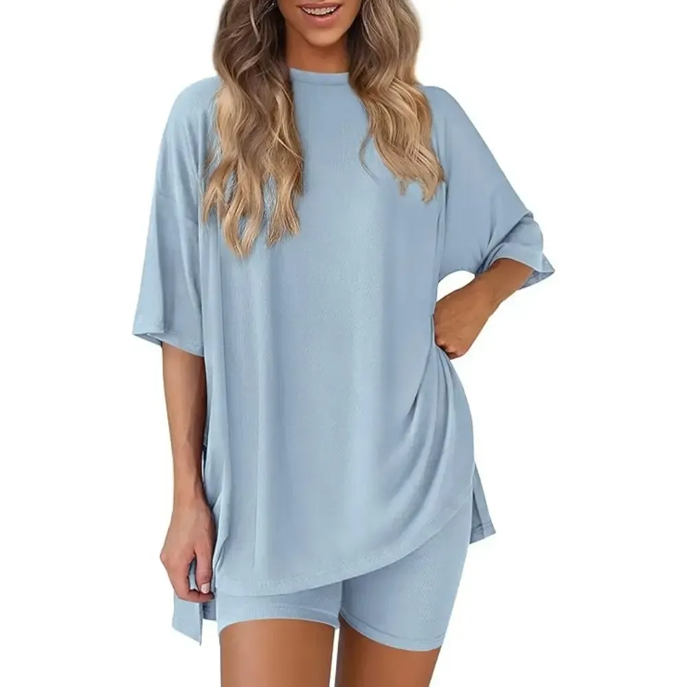 Crewneck Two-Piece Set For Women