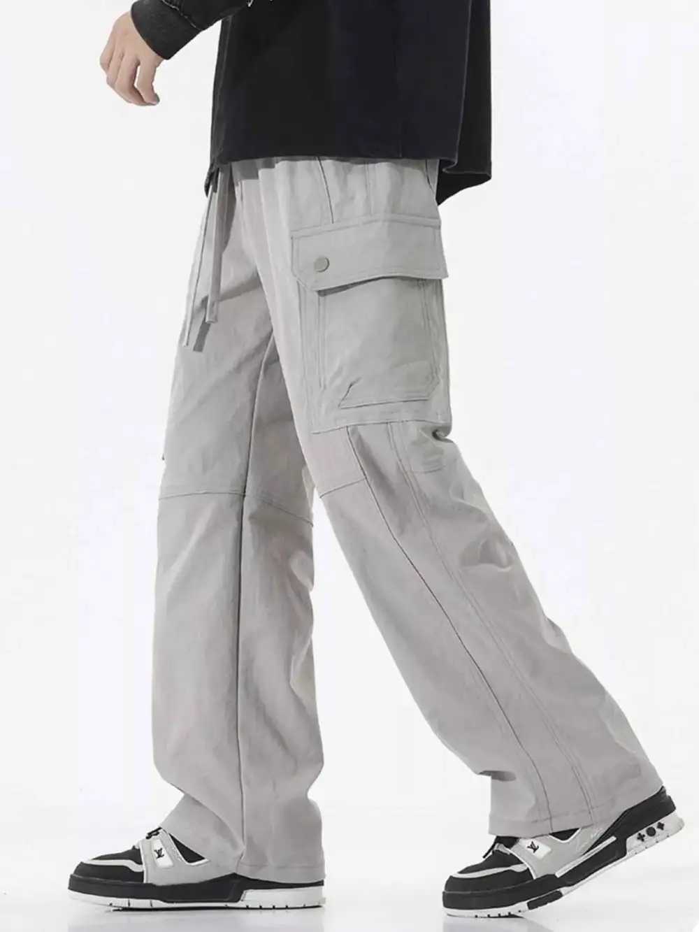 Multi-Pocket Cargo Utility Pants