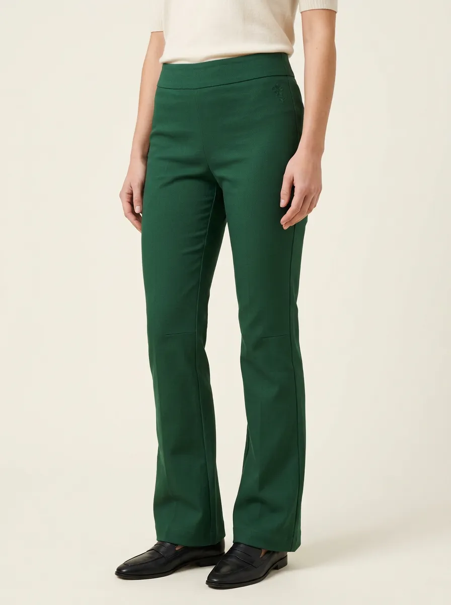 Clean Line Flared Slim Fit Flare Pants