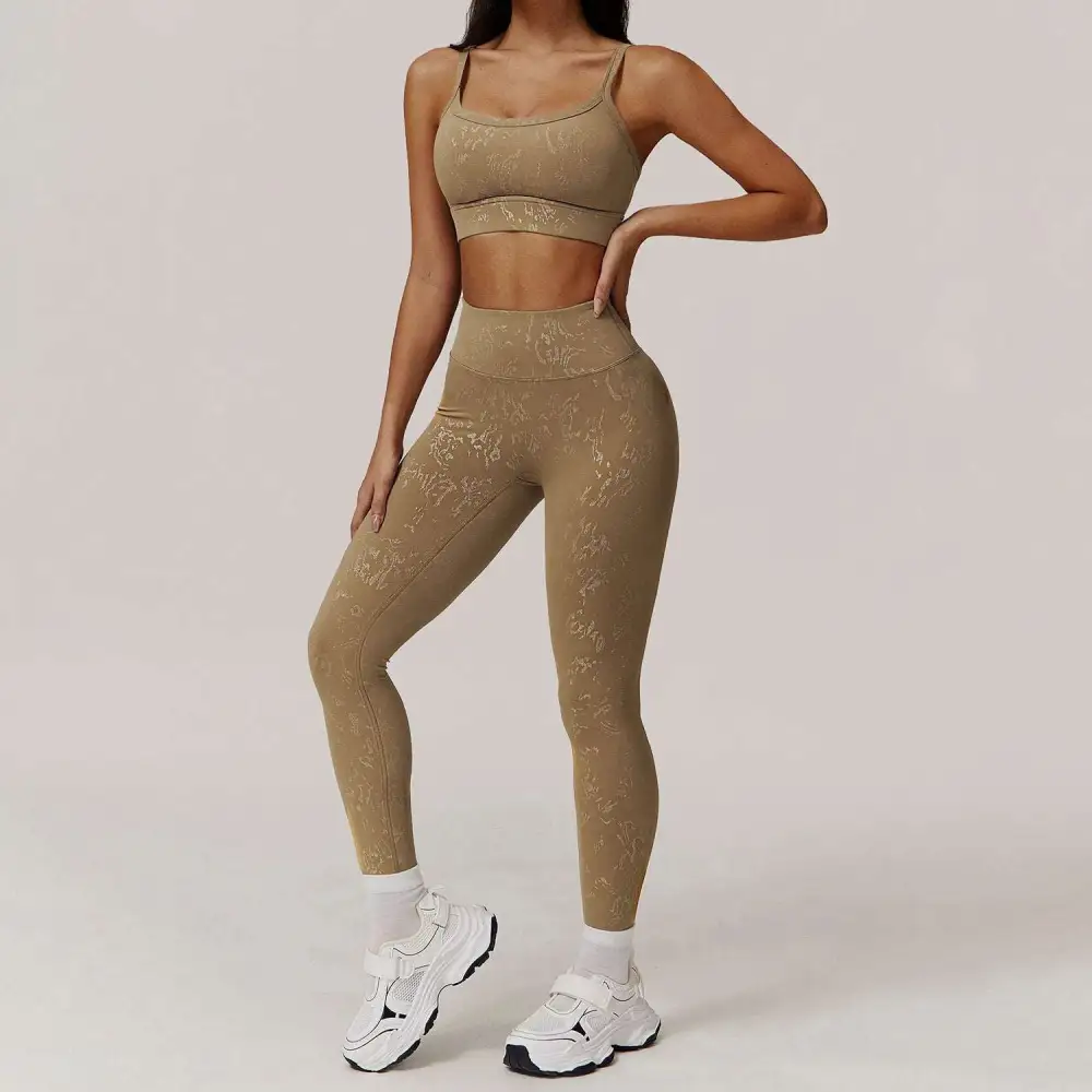 Long-Sleeve Yoga Activewear Active Set