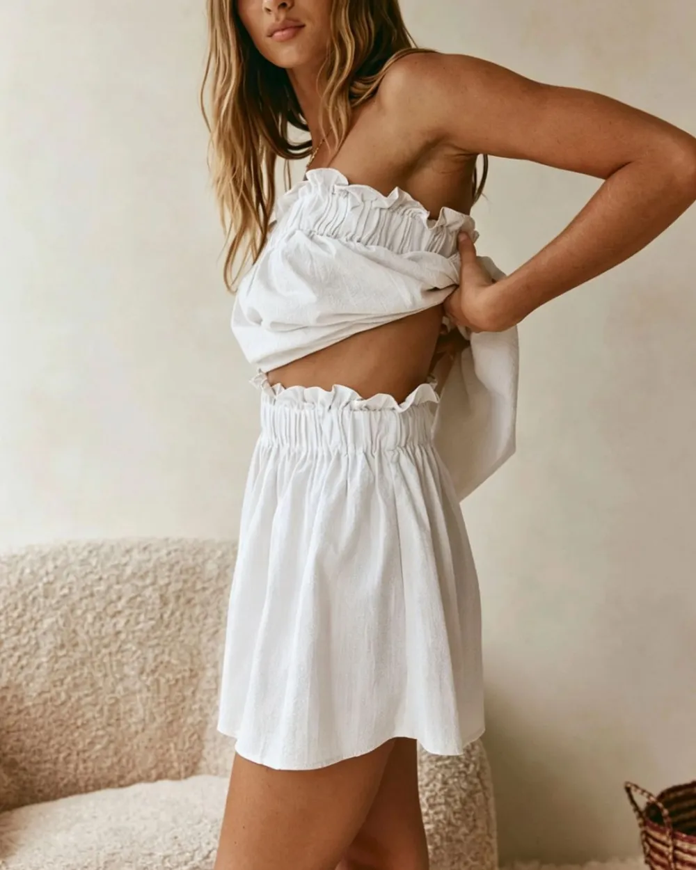 Relaxed Draped Coordinated Set