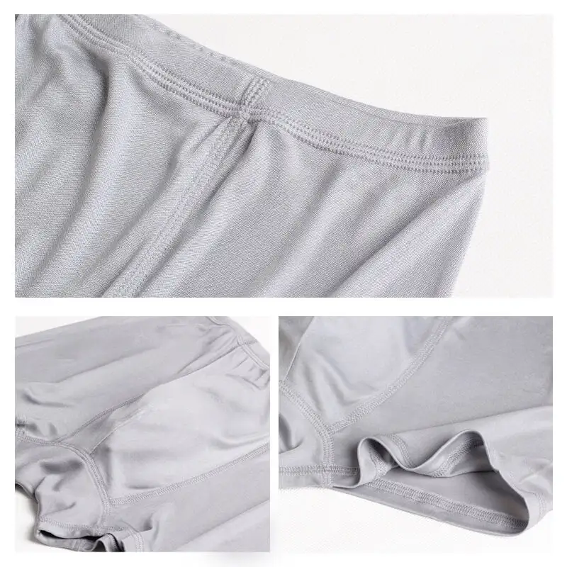 Stretch Silk Knit Boxer Briefs