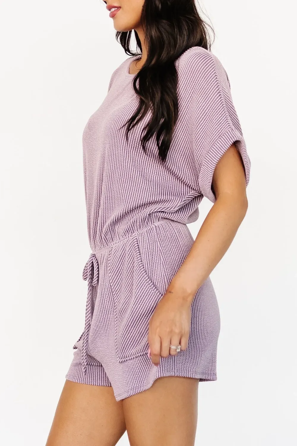 Loose And Comfortable Belt Jumpsuit