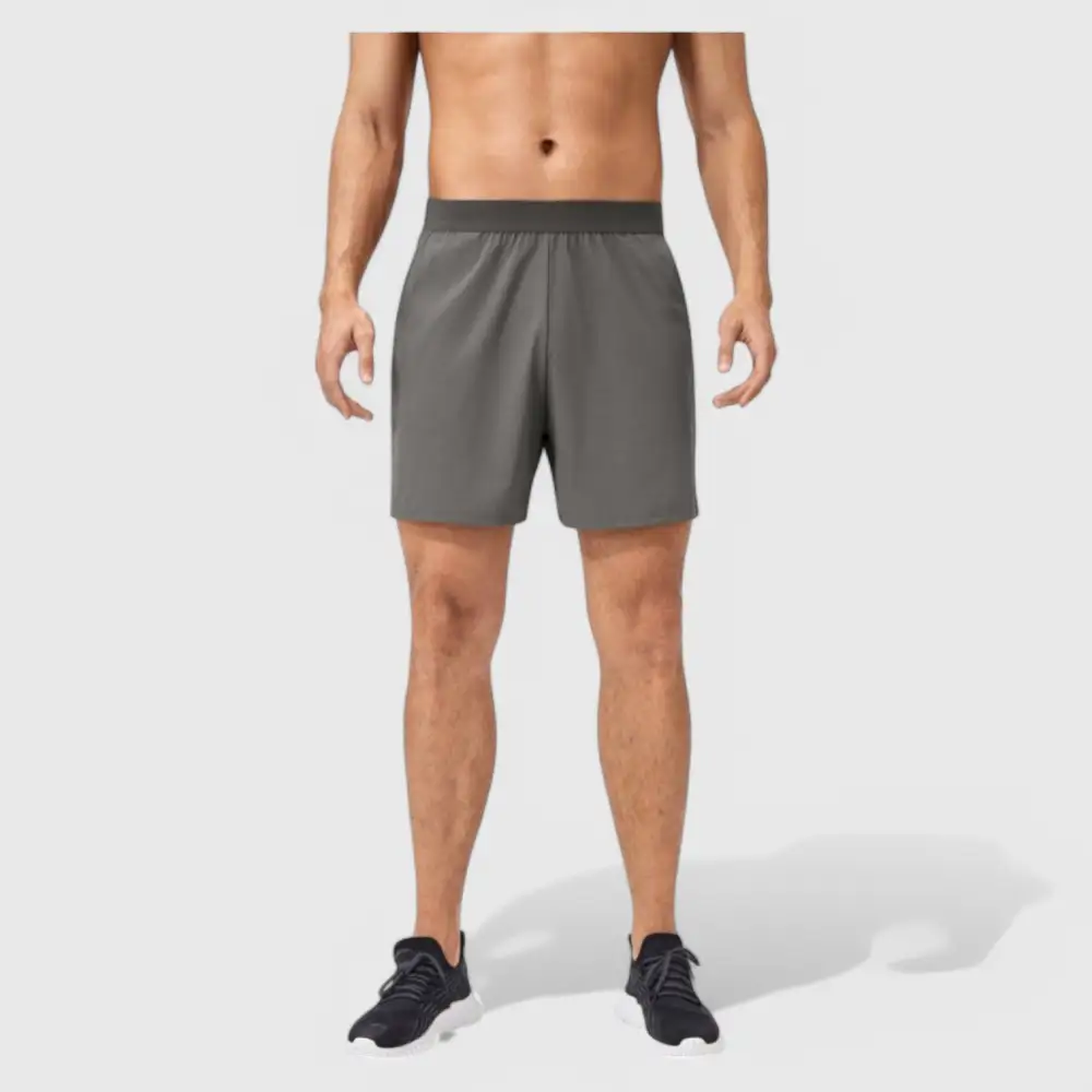 Elastic-Waist Quick-Dry Lightweight Men's Athletic Shorts