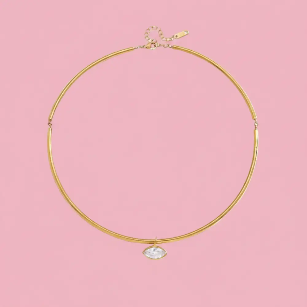 Refined Distinctive Minimal Everyday Necklace
