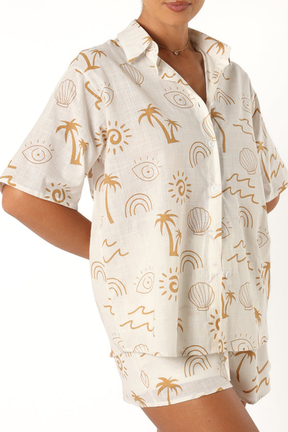 PRINTED HOLIDAY SHIRT