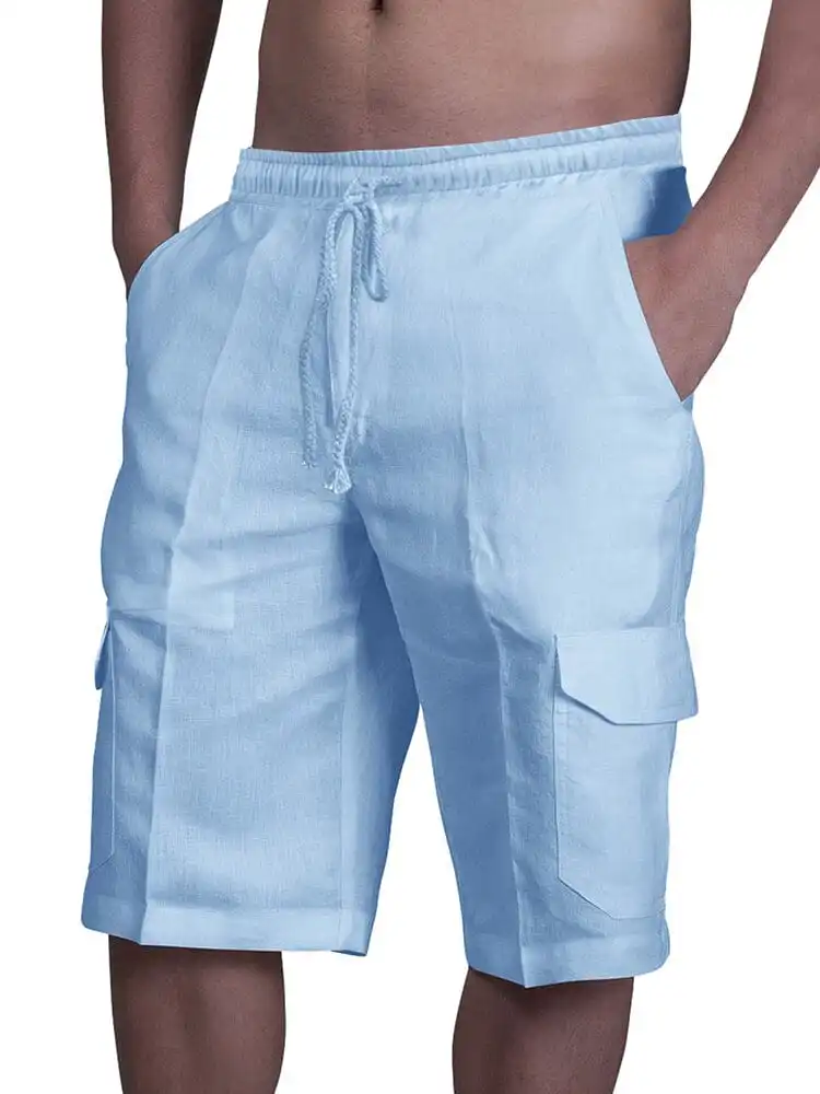 Men's Cotton Shorts Pockets