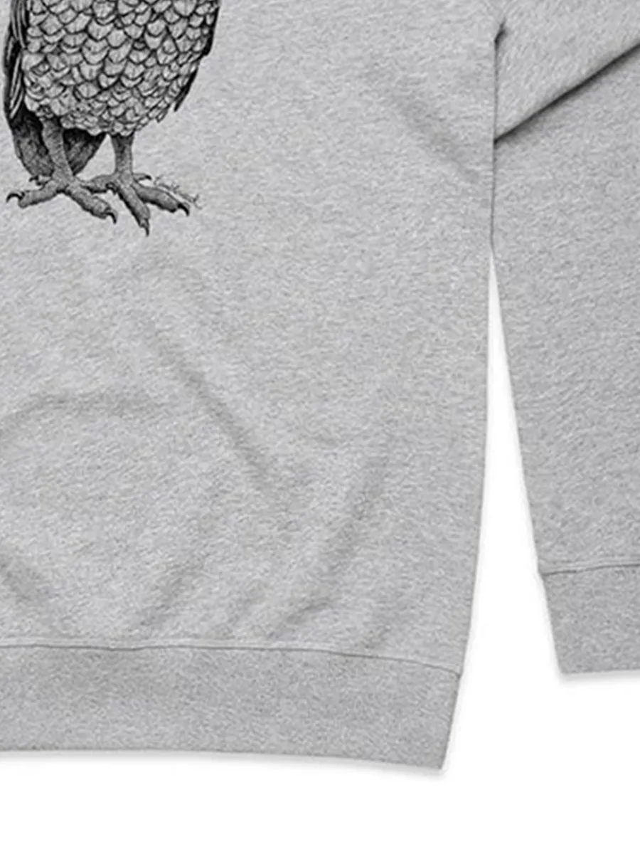 Simple and fashionable parrot animal pattern versatile casual sportswear shirt