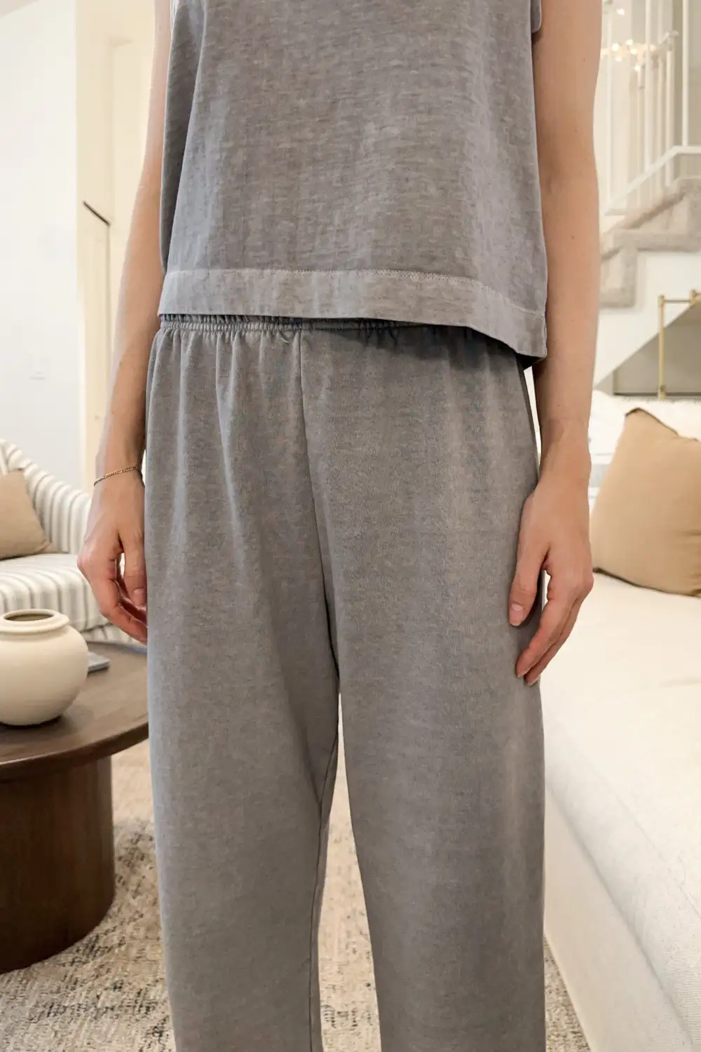 Clean Shape Soft Cotton Jogger Pants
