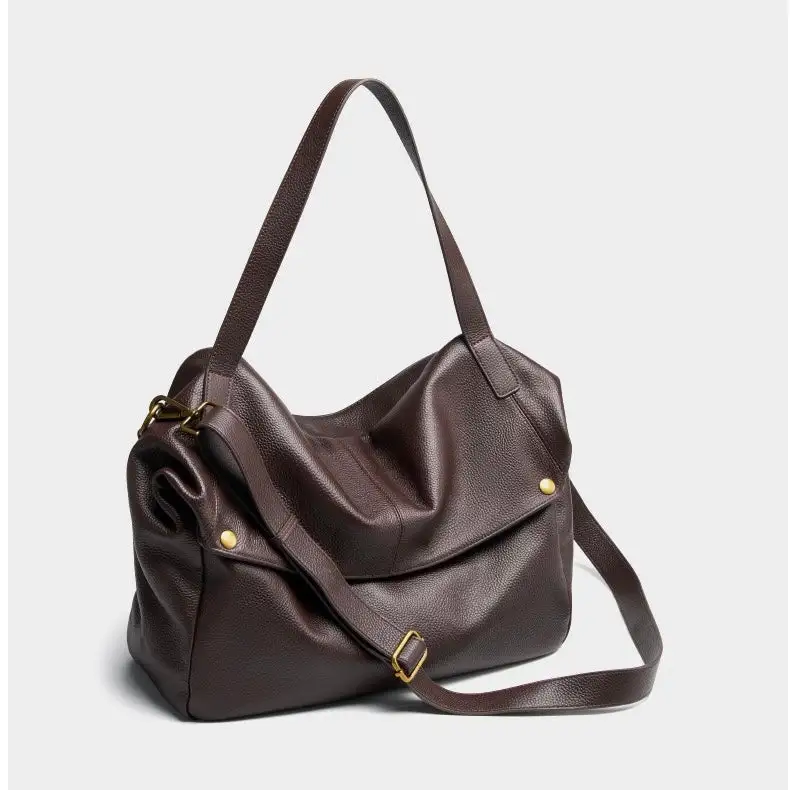 Structured Minimal Leather Handbag