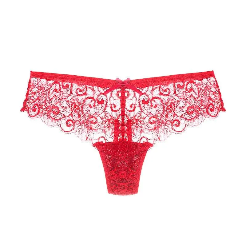 Versatile Lace Bow-Detail Briefs