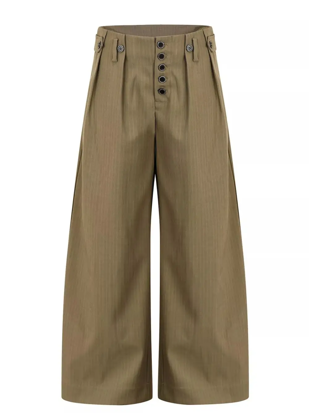 Men's Striped Wide Leg Pants