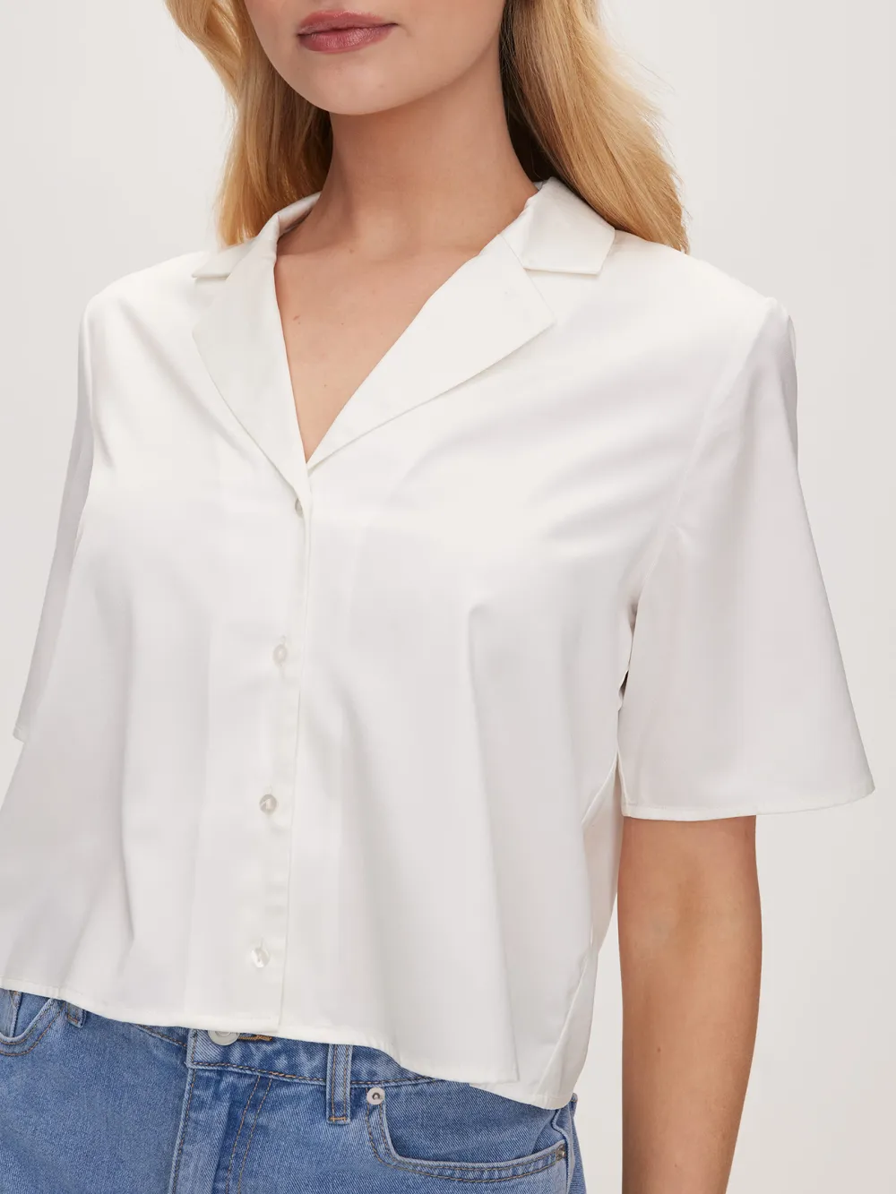 Casual Style Satin Shirt
