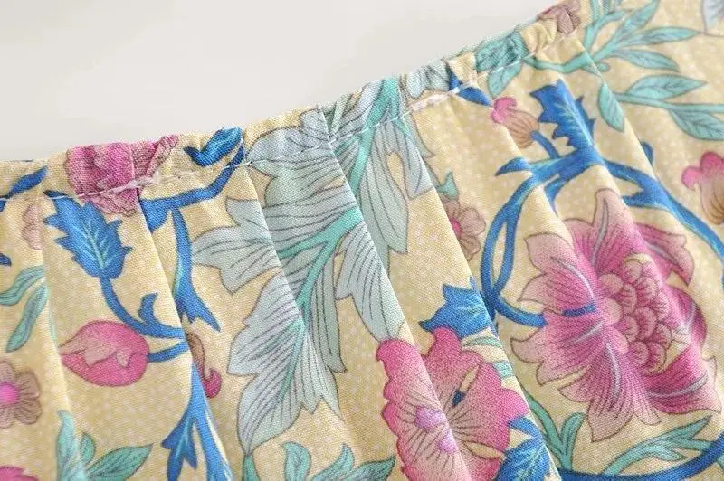 New Bohemian Sleeveless Print Long Dress
