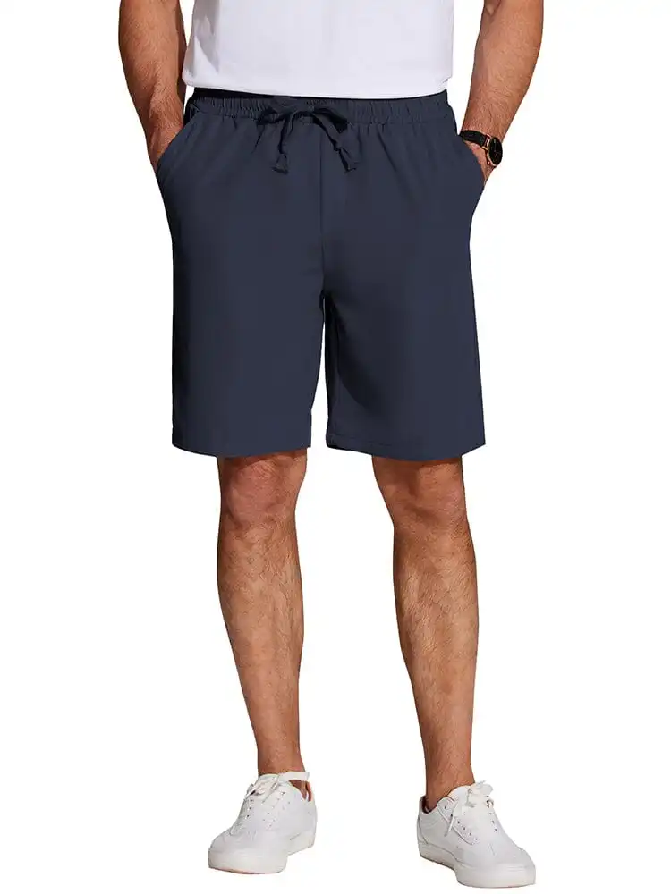 Men's Casual Elastic Waist Shorts