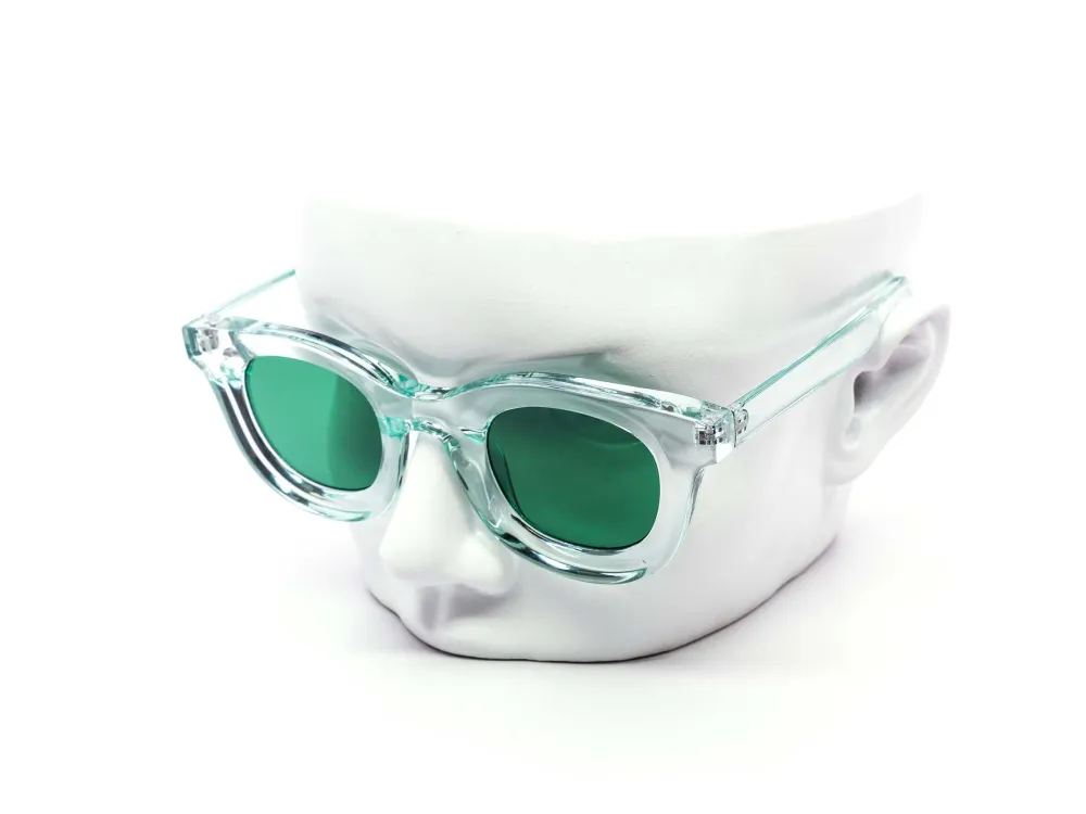 12-Pack Retro Round Translucent Sunglasses