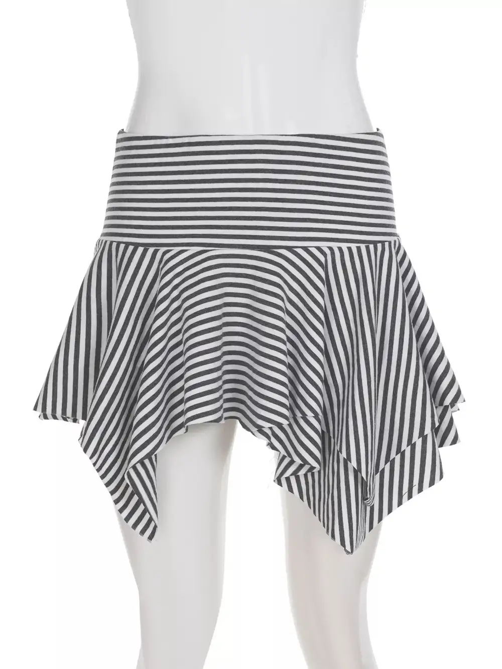 Easy Printed Striped Skirt