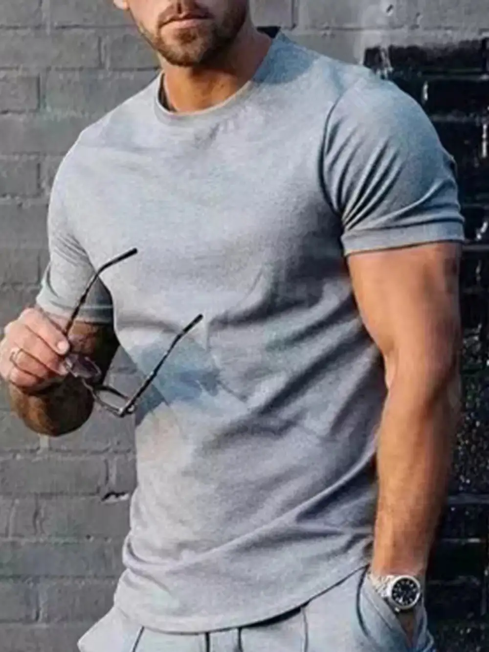 Clean Men's Casual T-shirt