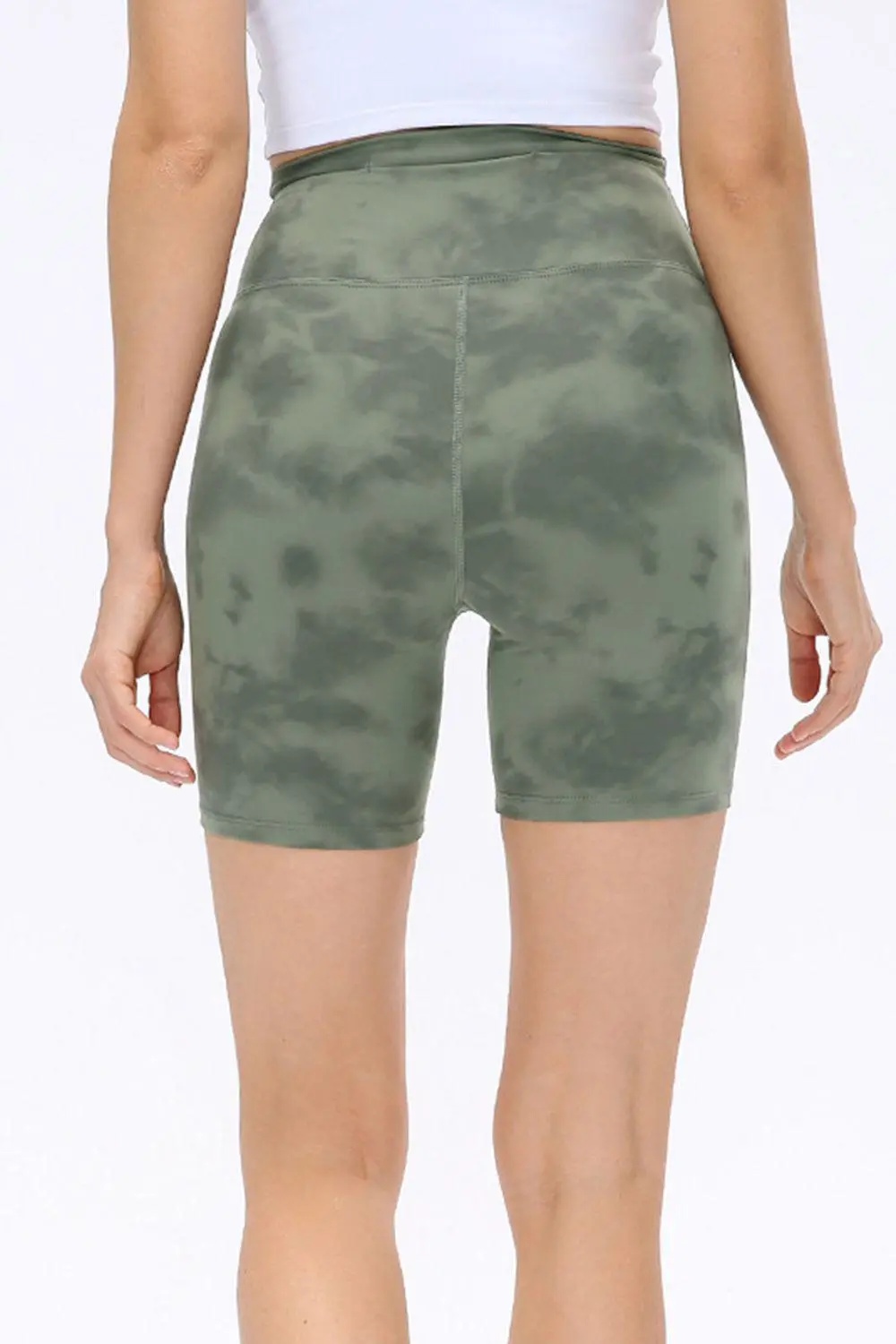 Woven High Rise Shorts