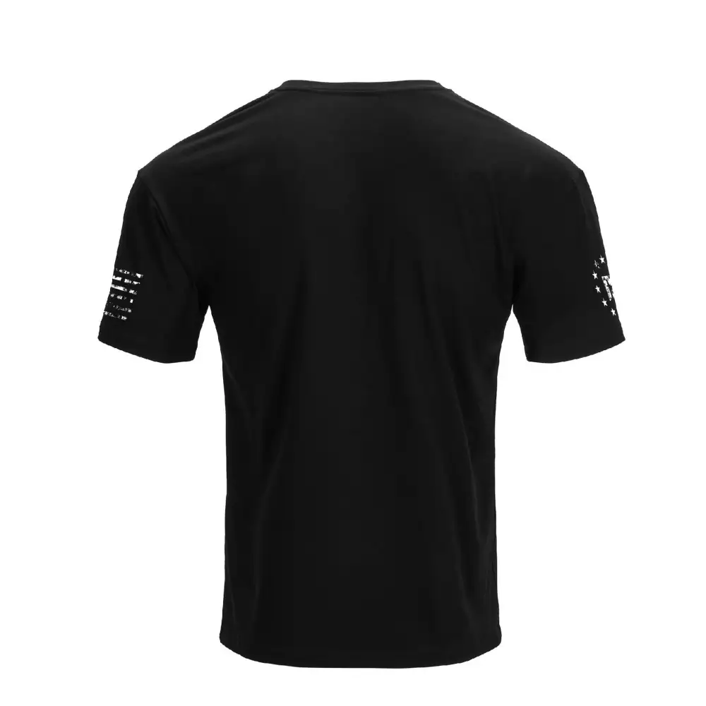 SKULL WATERPROOF V-NECK GRAPHIC TEE