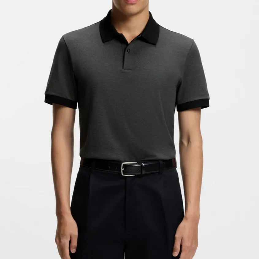Classic Knit Men's Polo Shirt