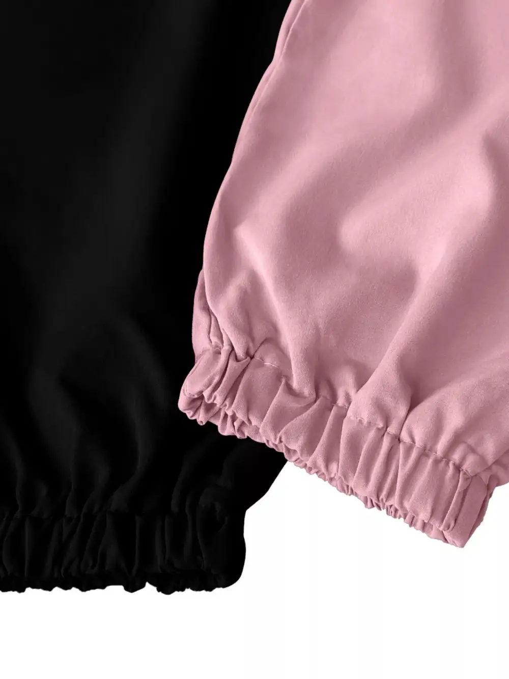 Piece Elastic Waist Cargo Pants