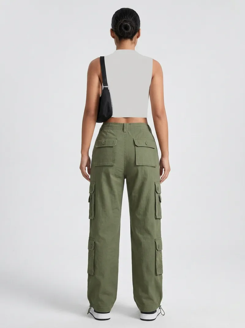 Signature Multi Pocket Activewear Women's Multi Pocket Cargo Pants
