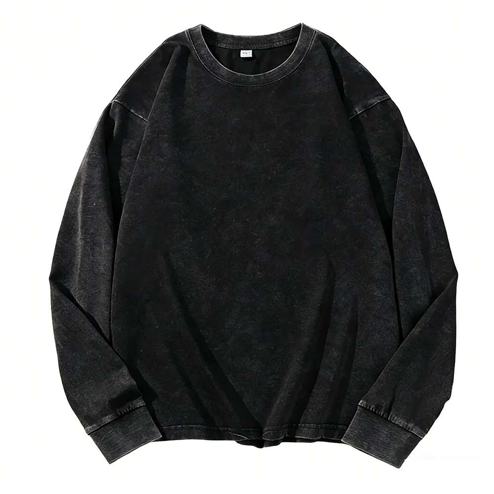 Acid-washed T-shirt